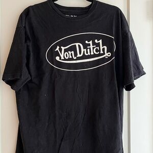 Black Von Dutch T-Shirt